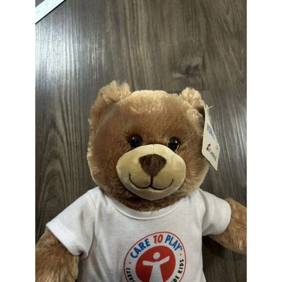 NEW Build A Bear Carnival Cruise Ship Plush Logo Brown Bear Stuffed Animal - Picture 2 of 7